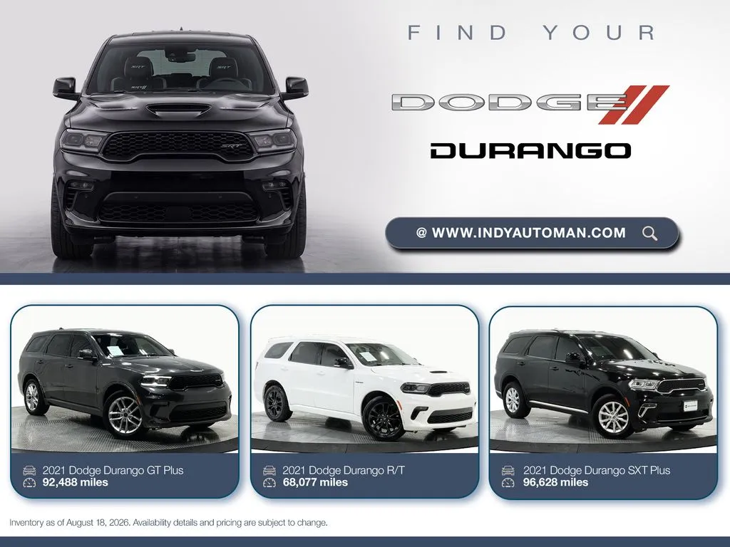 Black 2017 Dodge Durango GT for sale in Westfield, IN