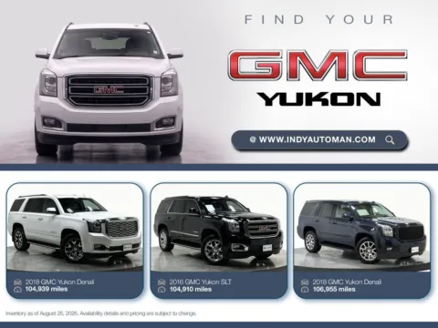Black 2021 GMC Yukon Denali for sale in Westfield, IN
