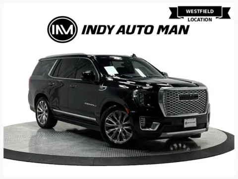 Black 2021 GMC Yukon Denali for sale in Westfield, IN