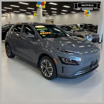 Gray 2023 Hyundai Kona Electric Limited for sale in Westfield, IN