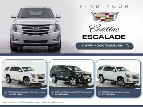 Black 2022 Cadillac Escalade Sport for sale in Westfield, IN