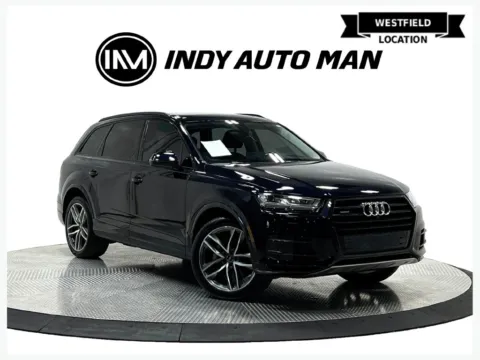 Blue 2017 Audi Q7 3.0T Prestige quattro for sale in Westfield, IN