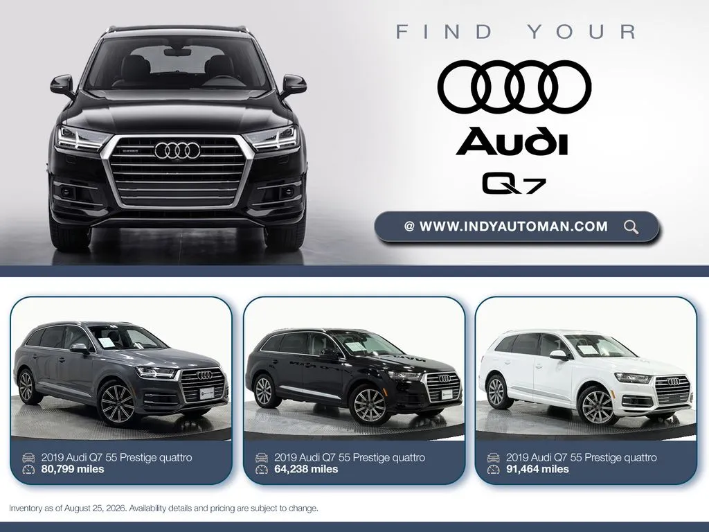 2017 Audi Q7 3.0T Prestige quattro for sale in Westfield, IN