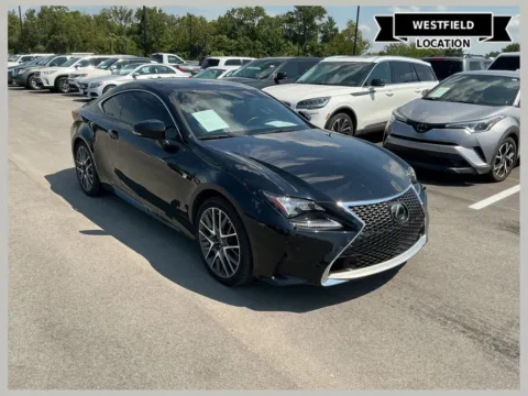 Black 2018 Lexus RC 350 for sale in Westfield, IN