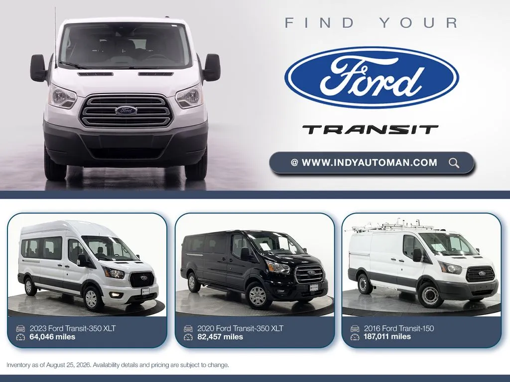 White 2019 Ford Transit-150 for sale in Westfield, IN