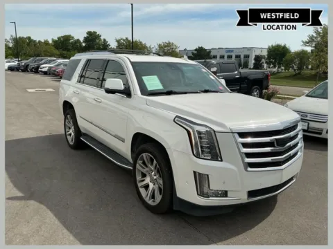 White 2020 Cadillac Escalade Luxury for sale in Westfield, IN