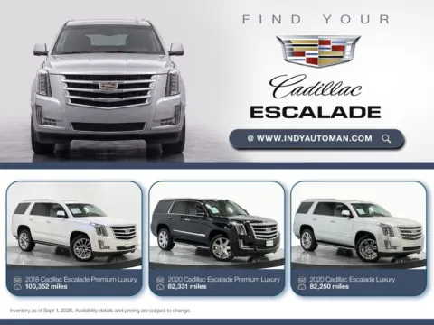 White 2020 Cadillac Escalade Luxury for sale in Westfield, IN