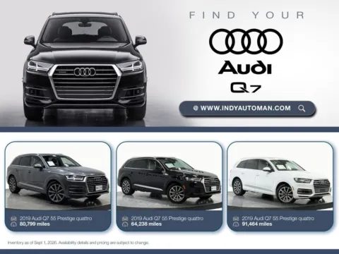 Unknown 2020 Audi Q7 55 Premium Plus quattro for sale in Westfield, IN