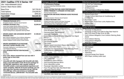 Photos of 2021 Cadillac CT5 V-Series for sale in Westfield, IN at Indy Auto Man - Westfield