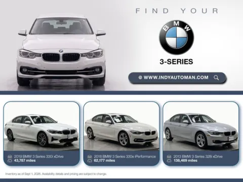 Black 2025 BMW 3 Series 330i for sale in Westfield, IN