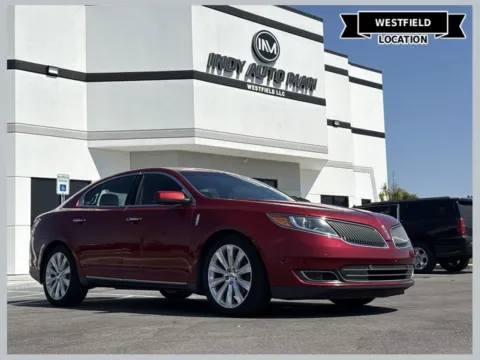 Red 2015 Lincoln MKS EcoBoost for sale in Westfield, IN