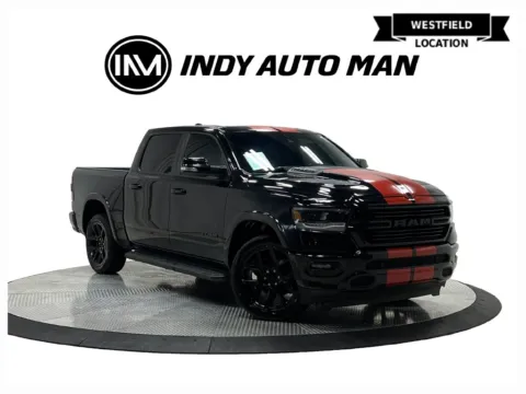 Black 2021 Ram 1500 Laramie for sale in Westfield, IN