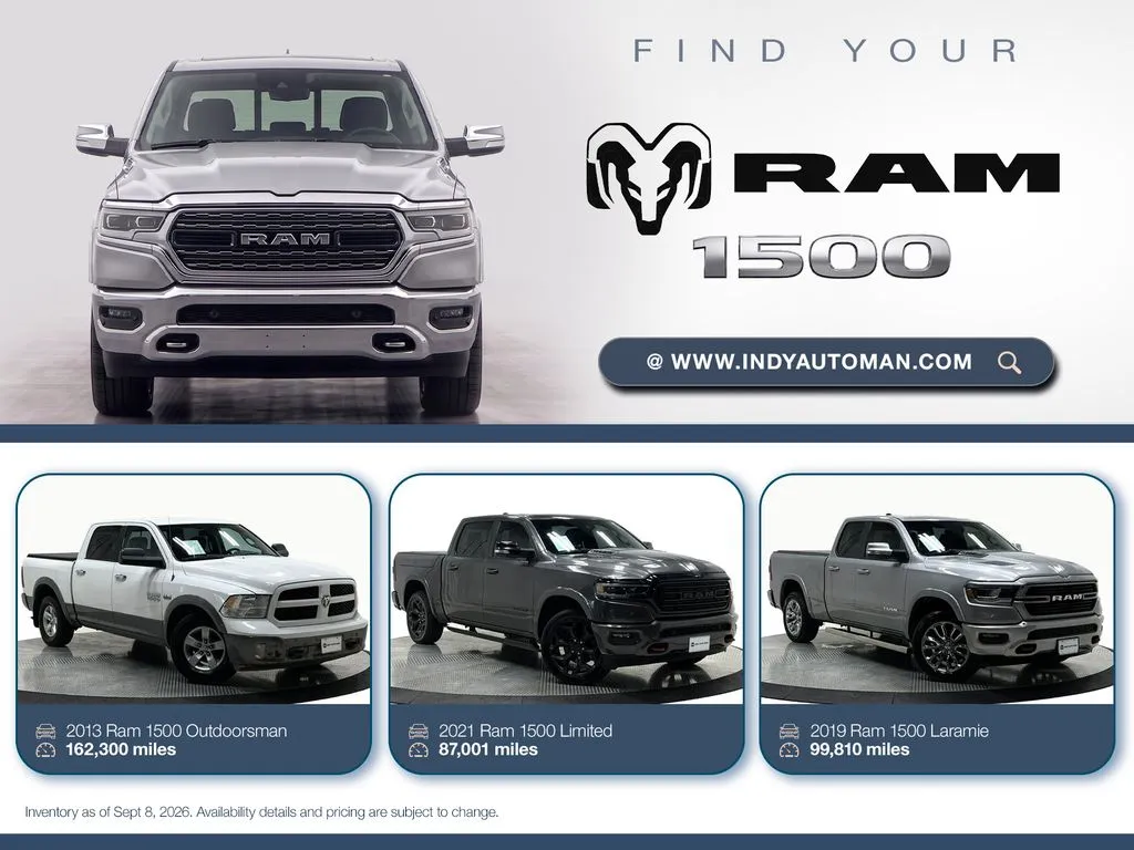Black 2021 Ram 1500 Laramie for sale in Westfield, IN
