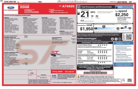 Photos of 2020 Ford Edge ST for sale in Westfield, IN at Indy Auto Man - Westfield