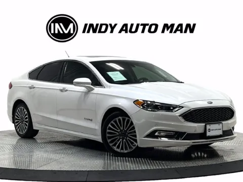 Photos of 2018 Ford Fusion Hybrid Platinum for sale in Westfield, IN at Indy Auto Man - Westfield