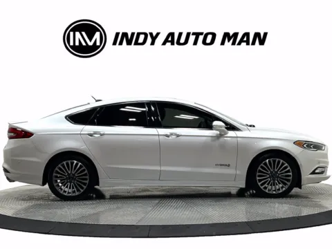 Another view of 2018 Ford Fusion Hybrid Platinum for sale in Westfield, IN at Indy Auto Man - Westfield
