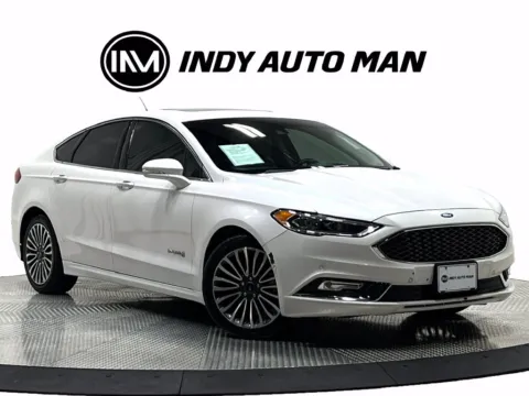 Photos of 2018 Ford Fusion Hybrid Platinum for sale in Westfield, IN at Indy Auto Man - Westfield