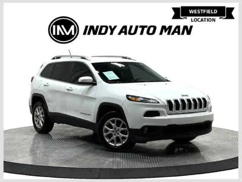 White 2016 Jeep Cherokee Latitude for sale in Westfield, IN
