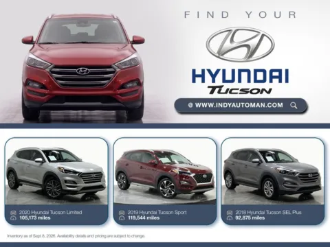 Silver 2020 Hyundai Tucson Limited for sale in Westfield, IN