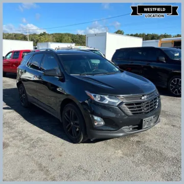 Black 2020 Chevrolet Equinox LT for sale in Westfield, IN