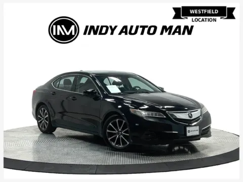 Black 2015 Acura TLX V6 Tech for sale in Westfield, IN