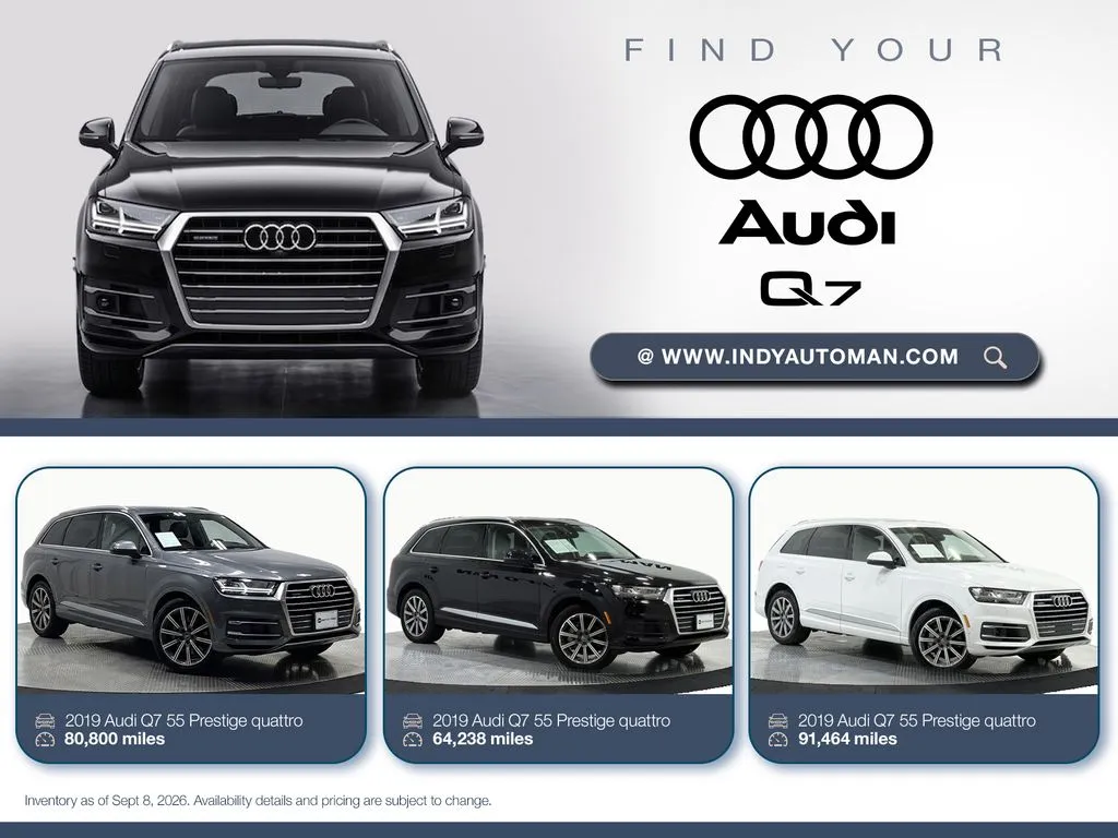 2017 Audi Q7 3.0T Premium Plus quattro for sale in Westfield, IN