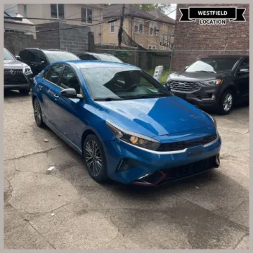 Blue 2023 Kia Forte GT-Line for sale in Westfield, IN