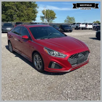 Red 2019 Hyundai Sonata Sport for sale in Westfield, IN