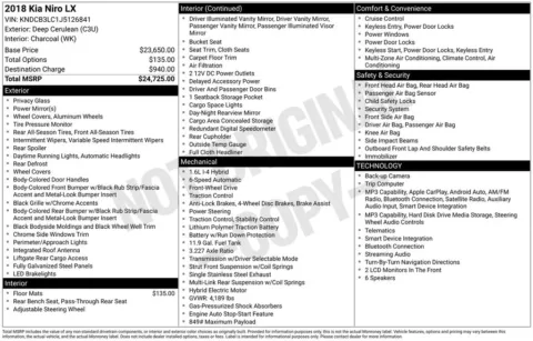 Photos of 2018 Kia Niro LX for sale in Westfield, IN at Indy Auto Man - Westfield