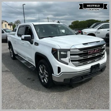 White 2023 GMC Sierra 1500 SLE for sale in Westfield, IN