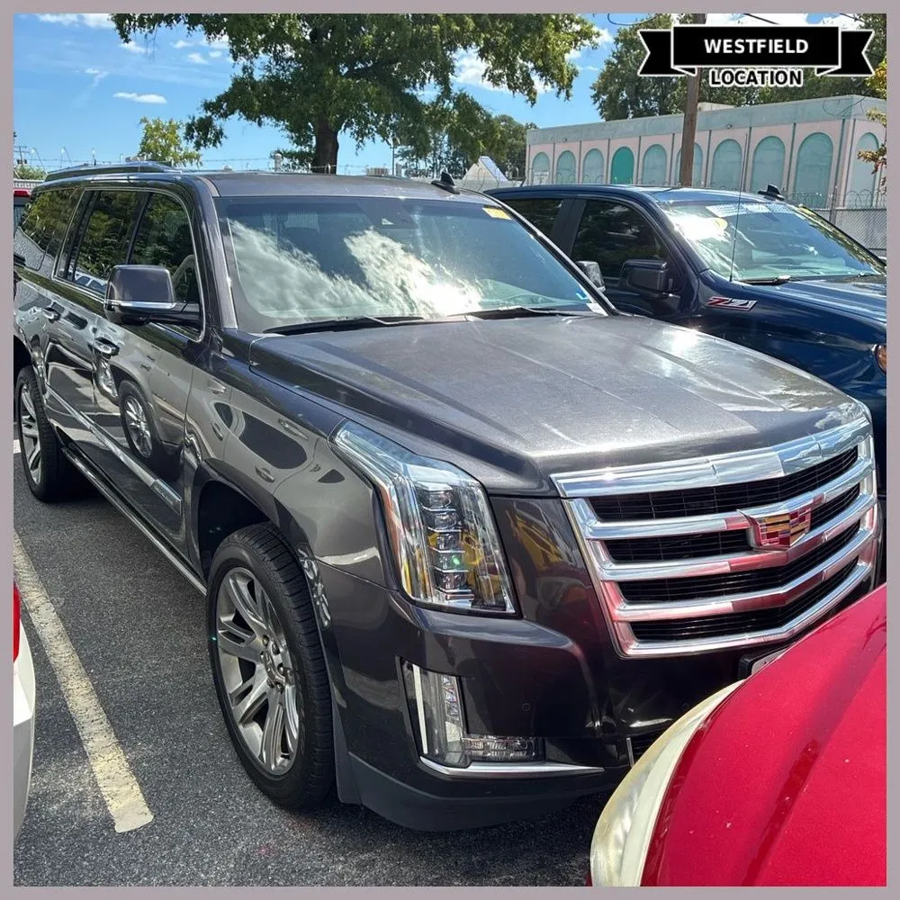 Gray 2016 Cadillac Escalade ESV Premium for sale in Westfield, IN