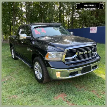 Black 2017 Ram 1500 Laramie Longhorn for sale in Westfield, IN