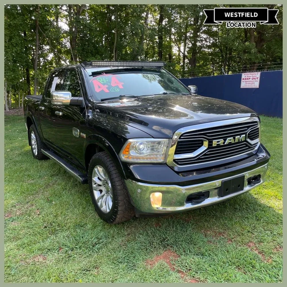 Black 2017 Ram 1500 Laramie Longhorn for sale in Westfield, IN