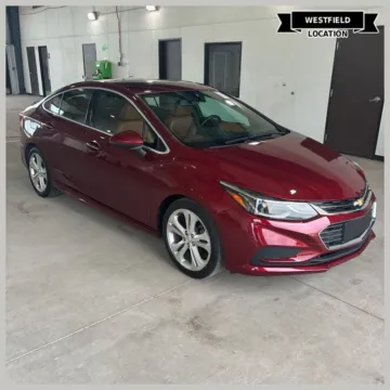 Red 2016 Chevrolet Cruze Premier for sale in Westfield, IN