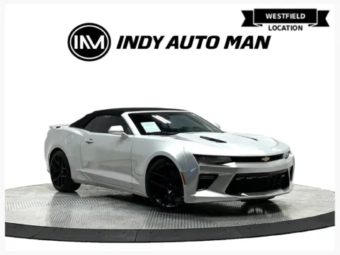 Silver 2018 Chevrolet Camaro SS 1SS for sale in Westfield, IN