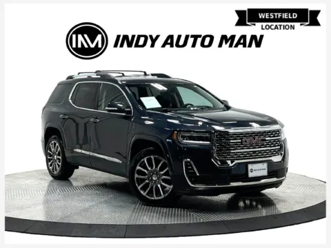 Green 2021 GMC Acadia Denali for sale in Westfield, IN