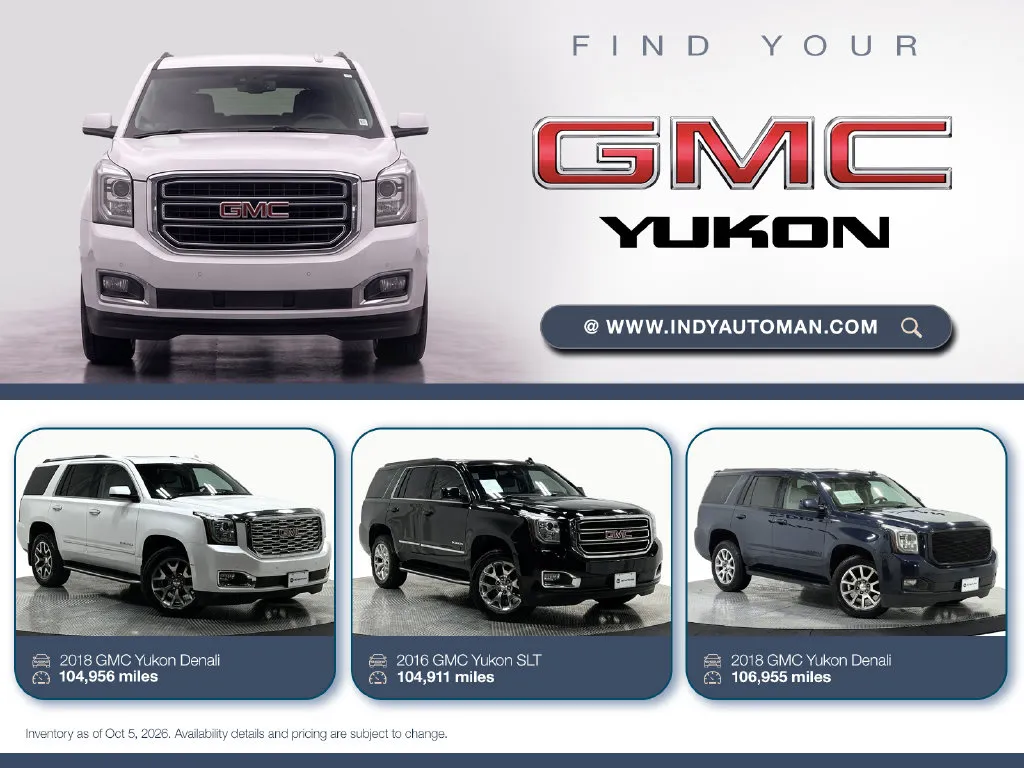 White 2023 GMC Yukon XL Denali for sale in Westfield, IN