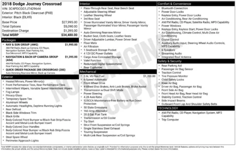 Photos of 2018 Dodge Journey Crossroad for sale in Westfield, IN at Indy Auto Man - Westfield