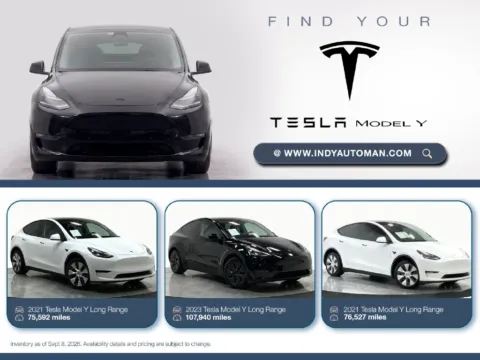 White 2021 Tesla Model Y Long Range for sale in Westfield, IN