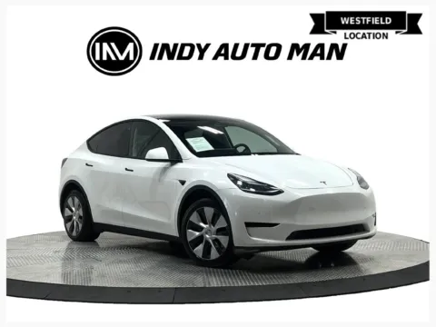White 2021 Tesla Model Y Long Range for sale in Westfield, IN