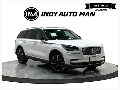 White 2022 Lincoln Aviator Reserve Premium for sale in Westfield, IN