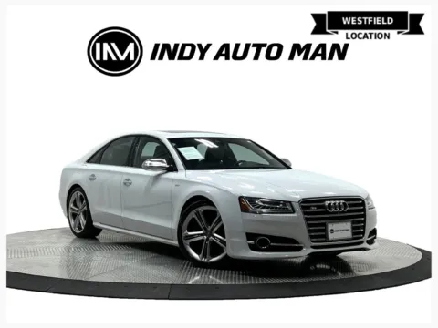 White 2015 Audi S8 4.0T quattro for sale in Westfield, IN