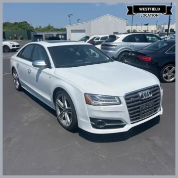 White 2015 Audi S8 4.0T quattro for sale in Westfield, IN