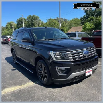 Black 2020 Ford Expedition Limited for sale in Westfield, IN