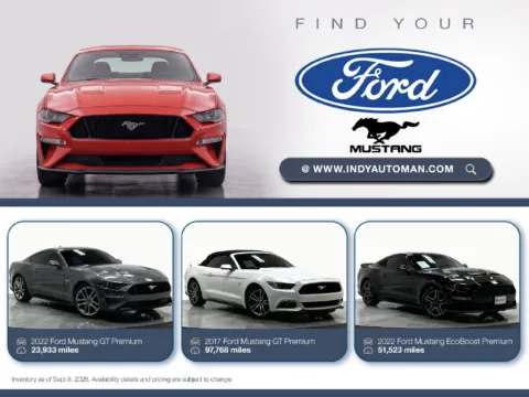 White 2025 Ford Mustang GT Premium for sale in Westfield, IN