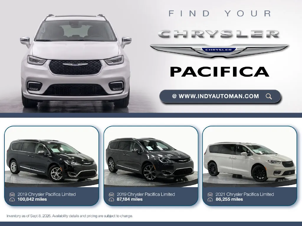 Silver 2018 Chrysler Pacifica Touring L for sale in Westfield, IN