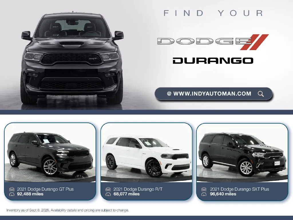 White 2022 Dodge Durango SRT 392 for sale in Westfield, IN