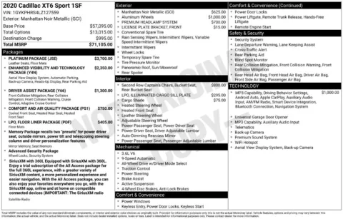 Photos of 2020 Cadillac XT6 Sport for sale in Westfield, IN at Indy Auto Man - Westfield