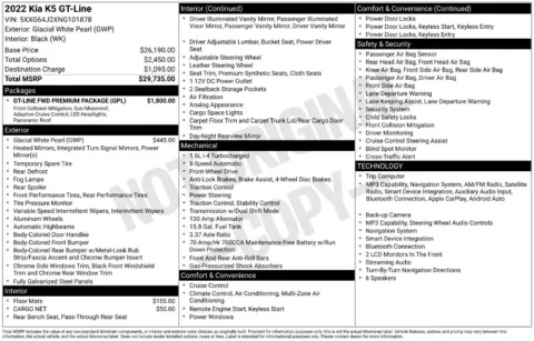 Photos of 2022 Kia K5 GT-Line for sale in Westfield, IN at Indy Auto Man - Westfield