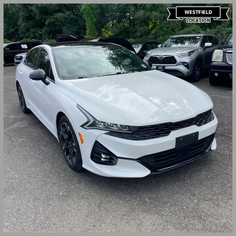 White 2022 Kia K5 GT-Line for sale in Westfield, IN